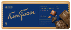 Fazer Karl Fazer Salty Toffee Crunch Chocolate Tablet 250 g