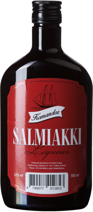 Komandor Salmiakki 50 cl