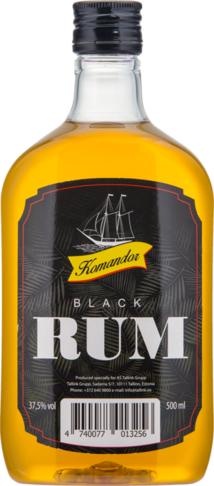 Komandor Dark Rum 50 cl