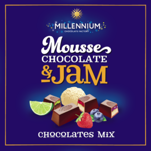 Millennium Mousse Chocolate & Jam 180 g