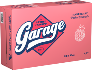 Garage Vodka Lemonade Raspberry 24x33 cl