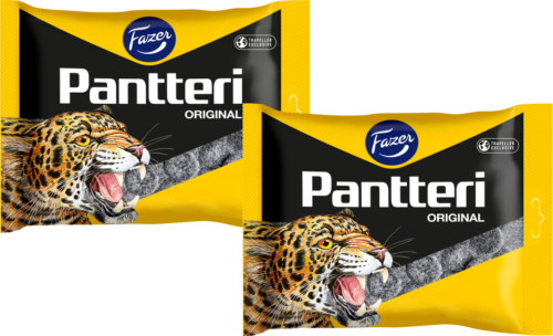 Fazer Pantteri Original Candy Bag 2x500 g