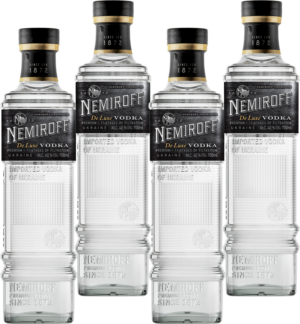 Nemiroff De Luxe 4x100 cl