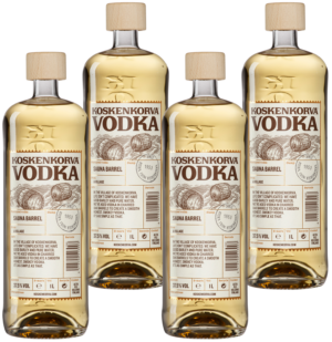 Koskenkorva Sauna Barrel 4x100 cl