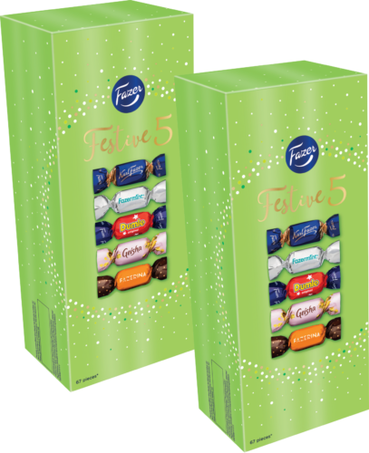 Fazer Festive 5 Spring Giftbox 2x500 g