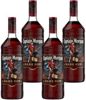 Captain Morgan Dark 4x100 cl