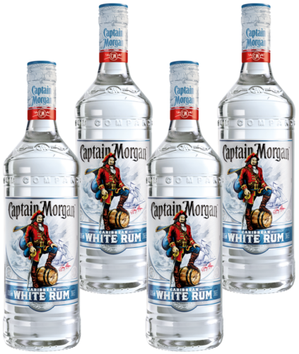 Captain Morgan White 4x100 cl