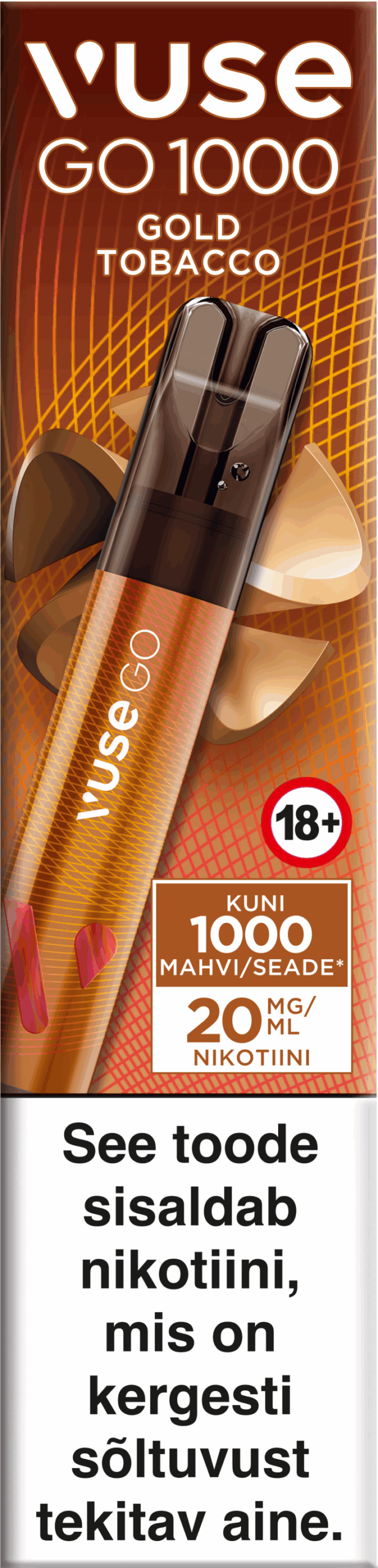 VUSE GO Gold Tobacco 20mg/ml 2 ml
